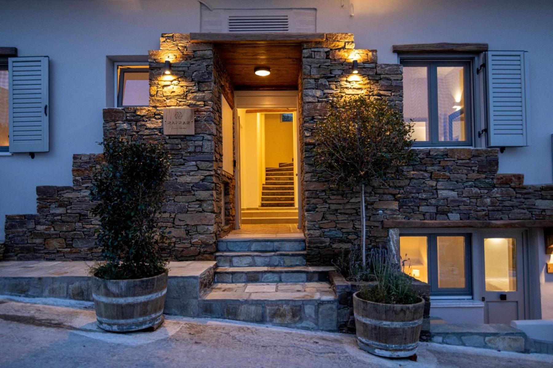 Raffar Luxury Houses Tínos 外观 照片